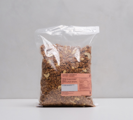 GRANDE GRANOLA SEA SALT CARAMEL 1 KG (VEGAN)